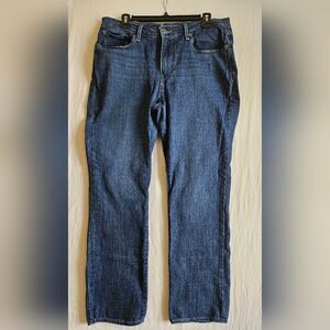 Levi's Jeans Women’s 32 (34x29) Blue Classic Straight Leg Mid Rise Western GUC
